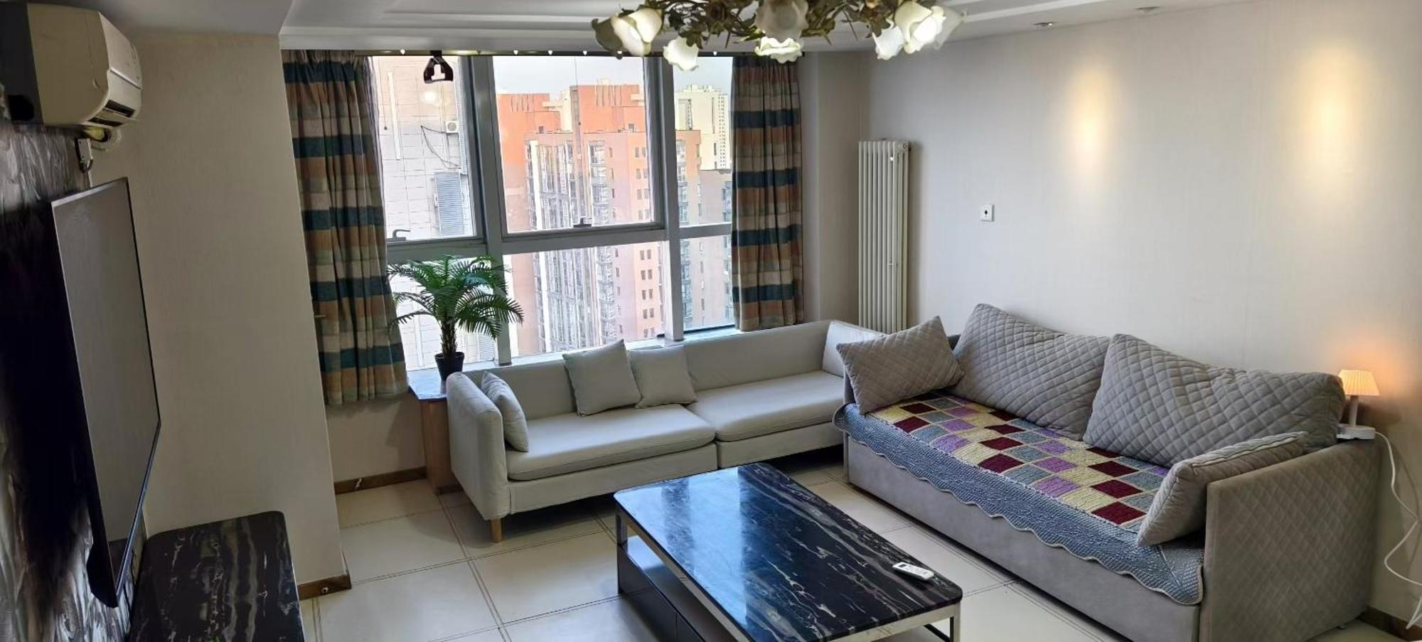 Chaoyang Joy City Hardcover Apartment Peking Exteriér fotografie